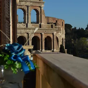 Balcony Colosseum View Apartament Rzym